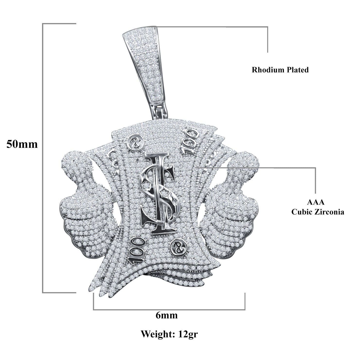 DIGENTIA STERLING SILVER  PENDANT  | 9218501