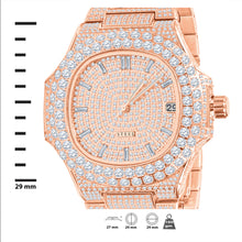 LORD STEEL CRYSTAL WATCH | 530665