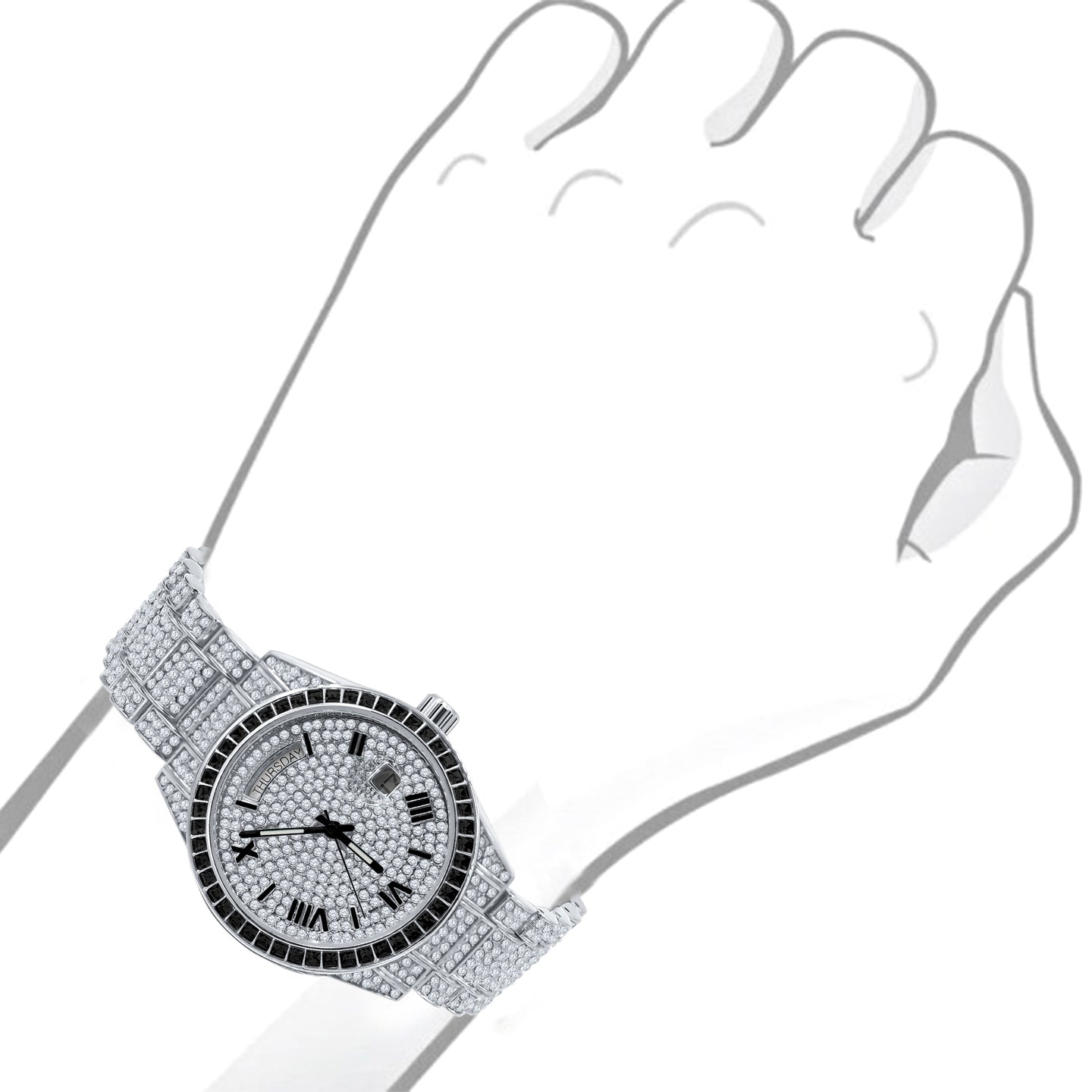 CRANT BLING WATCH CRYSTAL I 563137