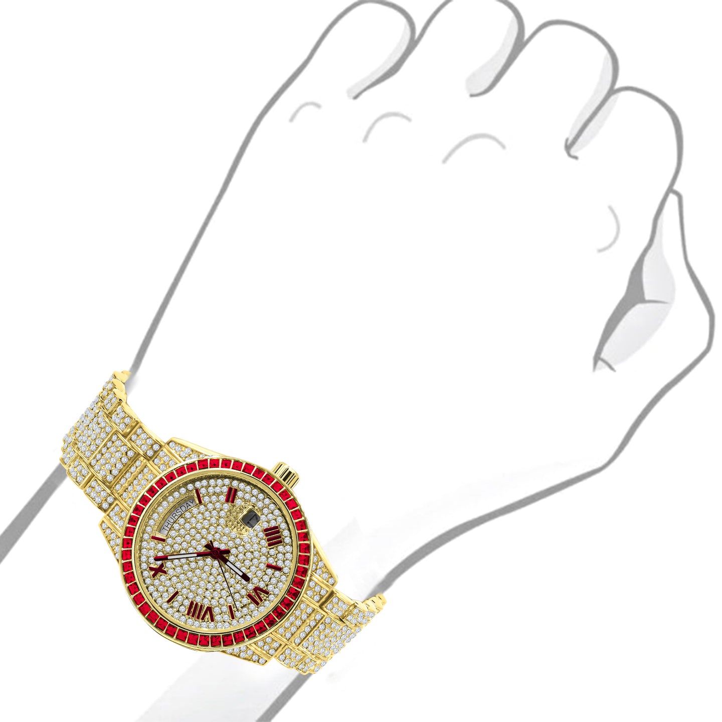 CRANT BLING WATCH CRYSTAL I 563136