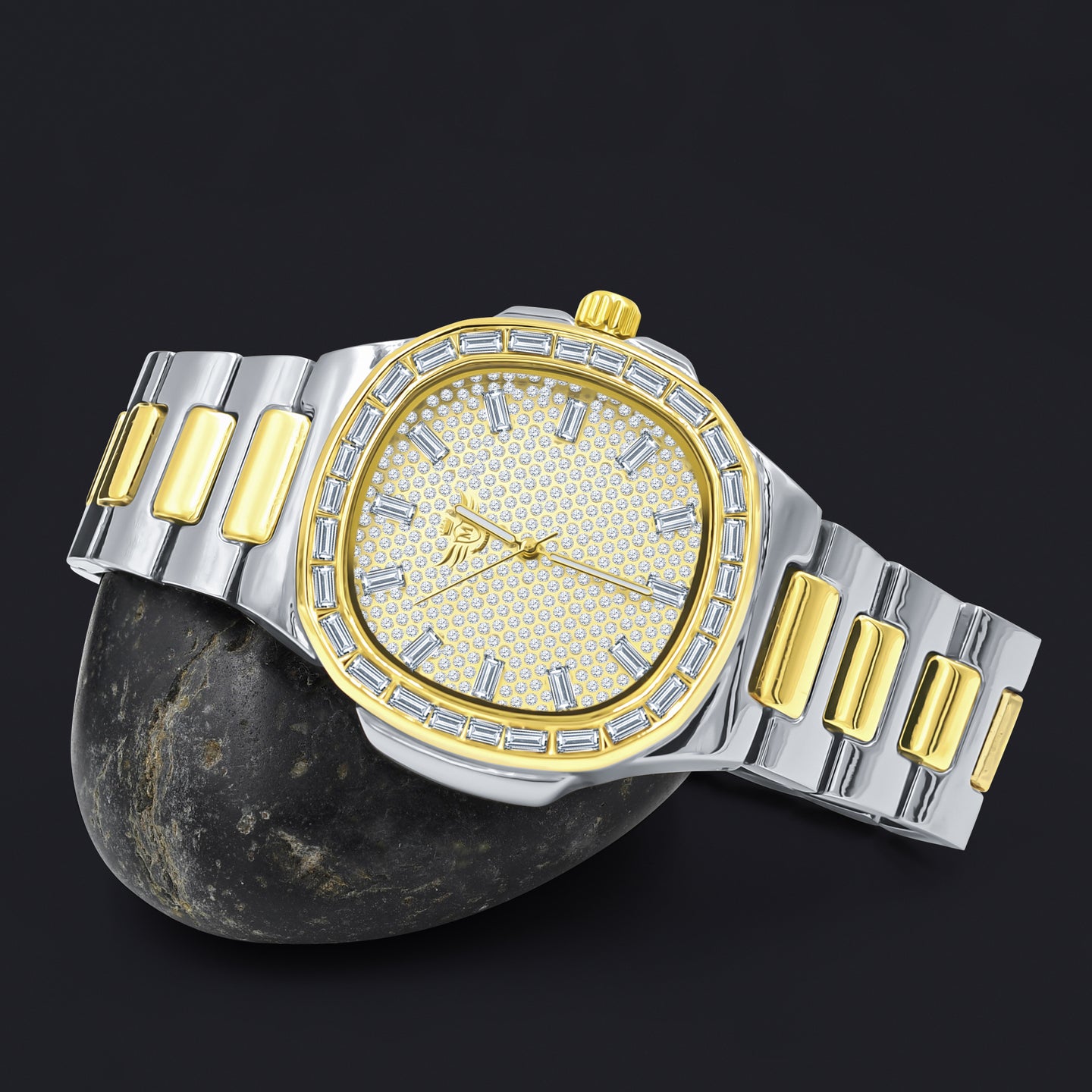 MIRABILIS HIP HOP METAL WATCH CRYSTAL I 5631442