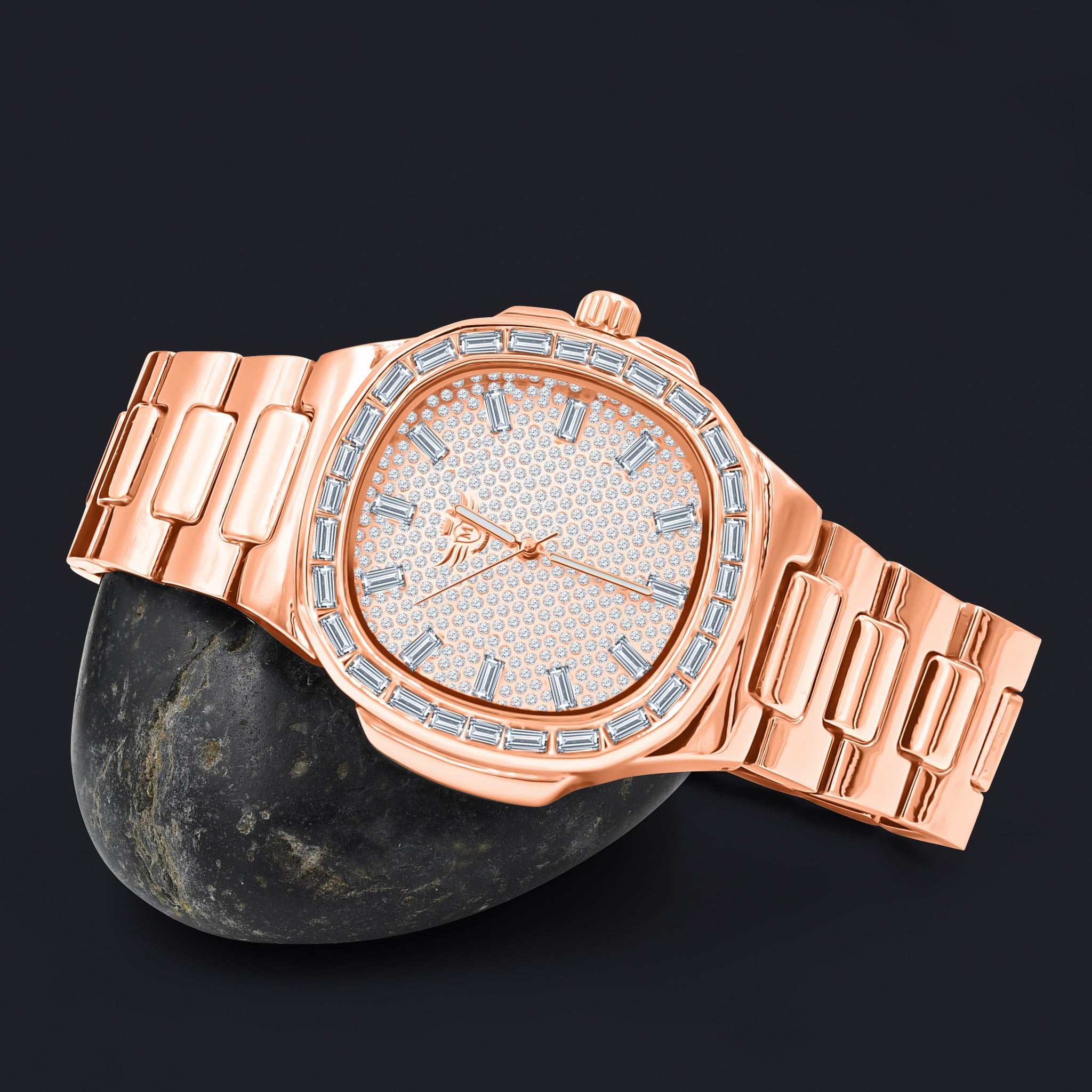 MIRABILIS HIP HOP METAL WATCH CRYSTAL I 563145