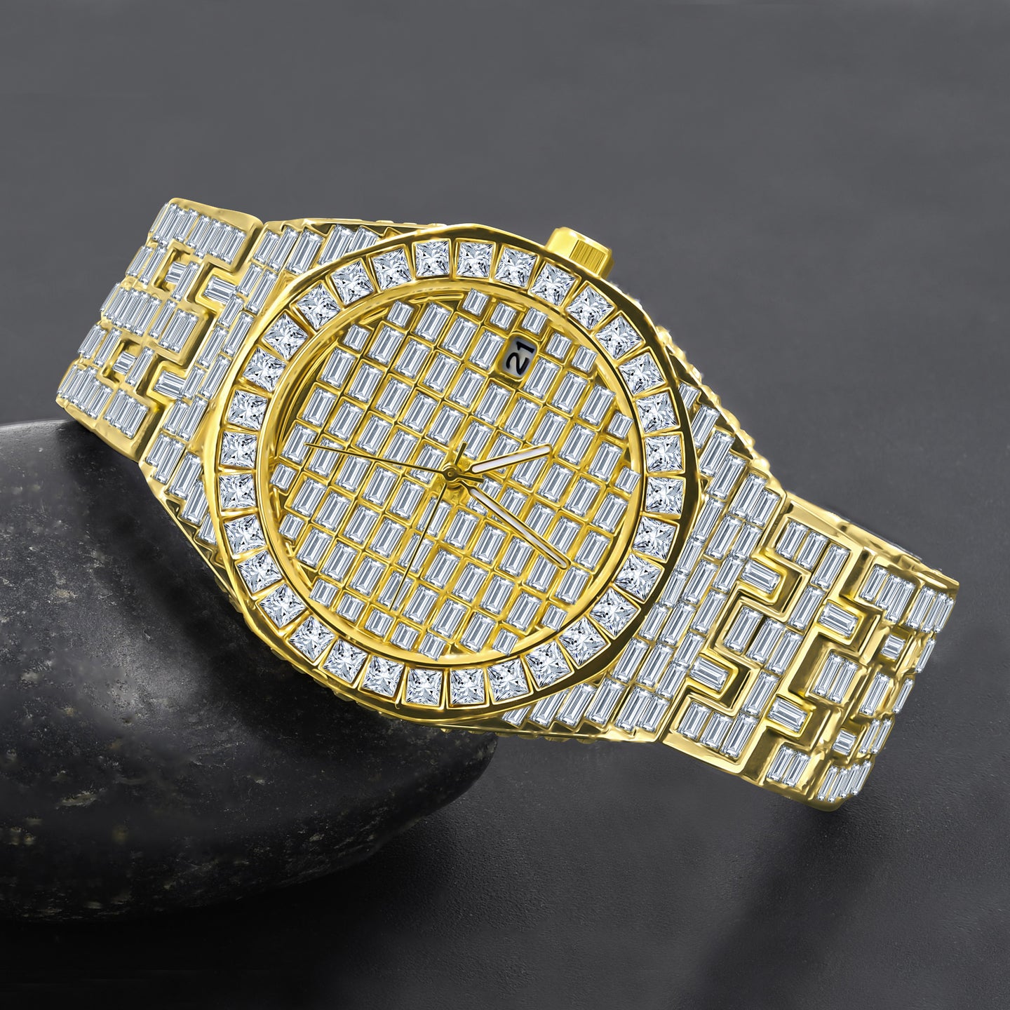 EBLOUISSANT HIP HOP CRYSTAL WATCH I 563092
