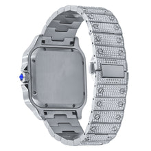 PRAEMIUM MOISSANITE DIAMOND STEEL WATCH | 590031