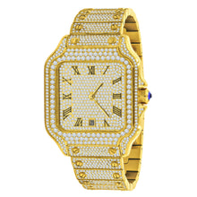 PRAEMIUM MOISSANITE DIAMOND STEEL WATCH | 590032