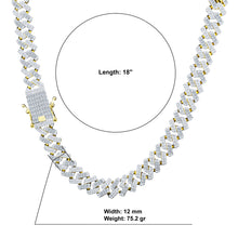 FLOE BRASS 12MM CZ CHAIN I 963192