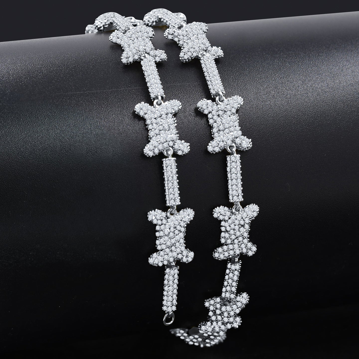ANGELICAL BRASS 4MM CZ CHAIN  | 963111