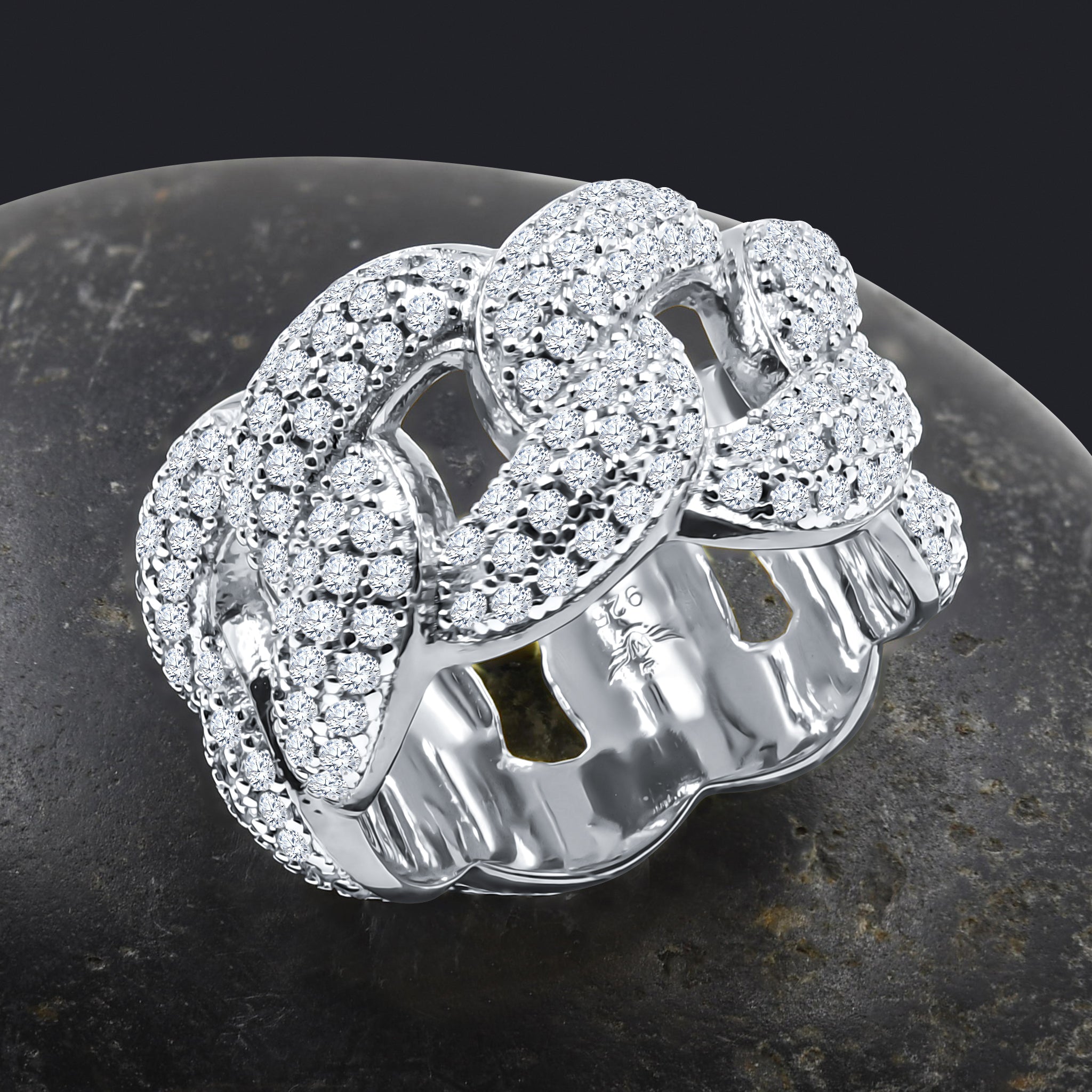 RELUCIENTE 925 SILVER RING CZ  | 9220651