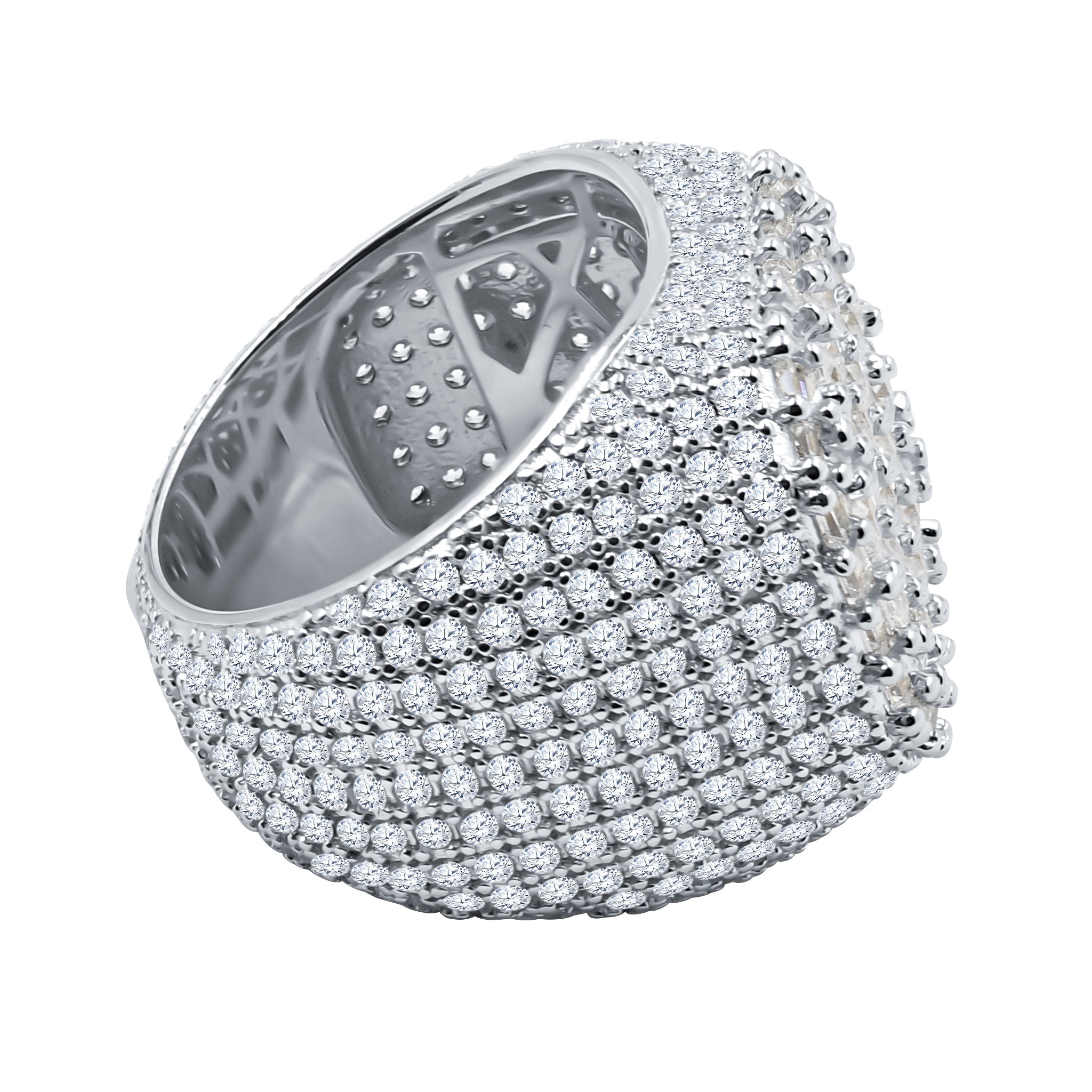 COUCHE BRILLANTE SILVER RING CZ | 9220591