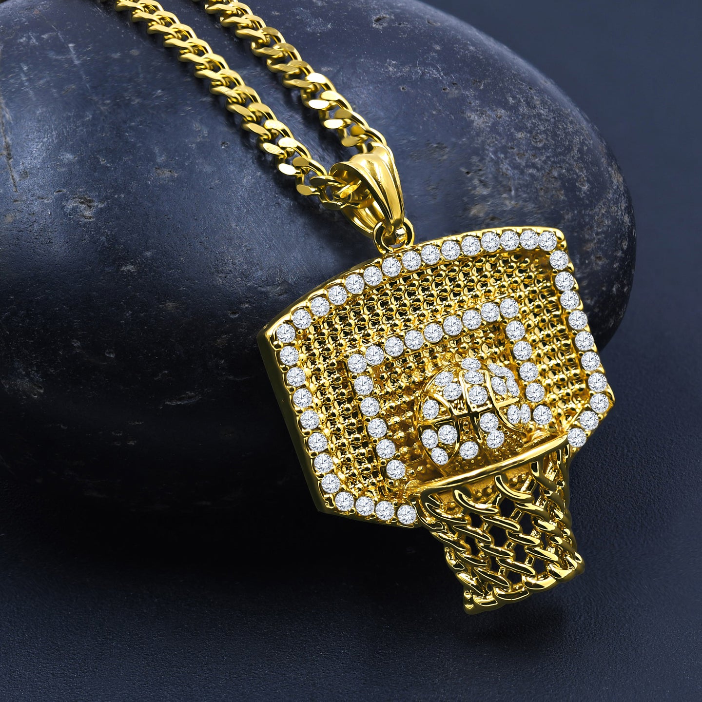 JOLIE STAINLESS STEEL CHAIN AND CHARM I D912861