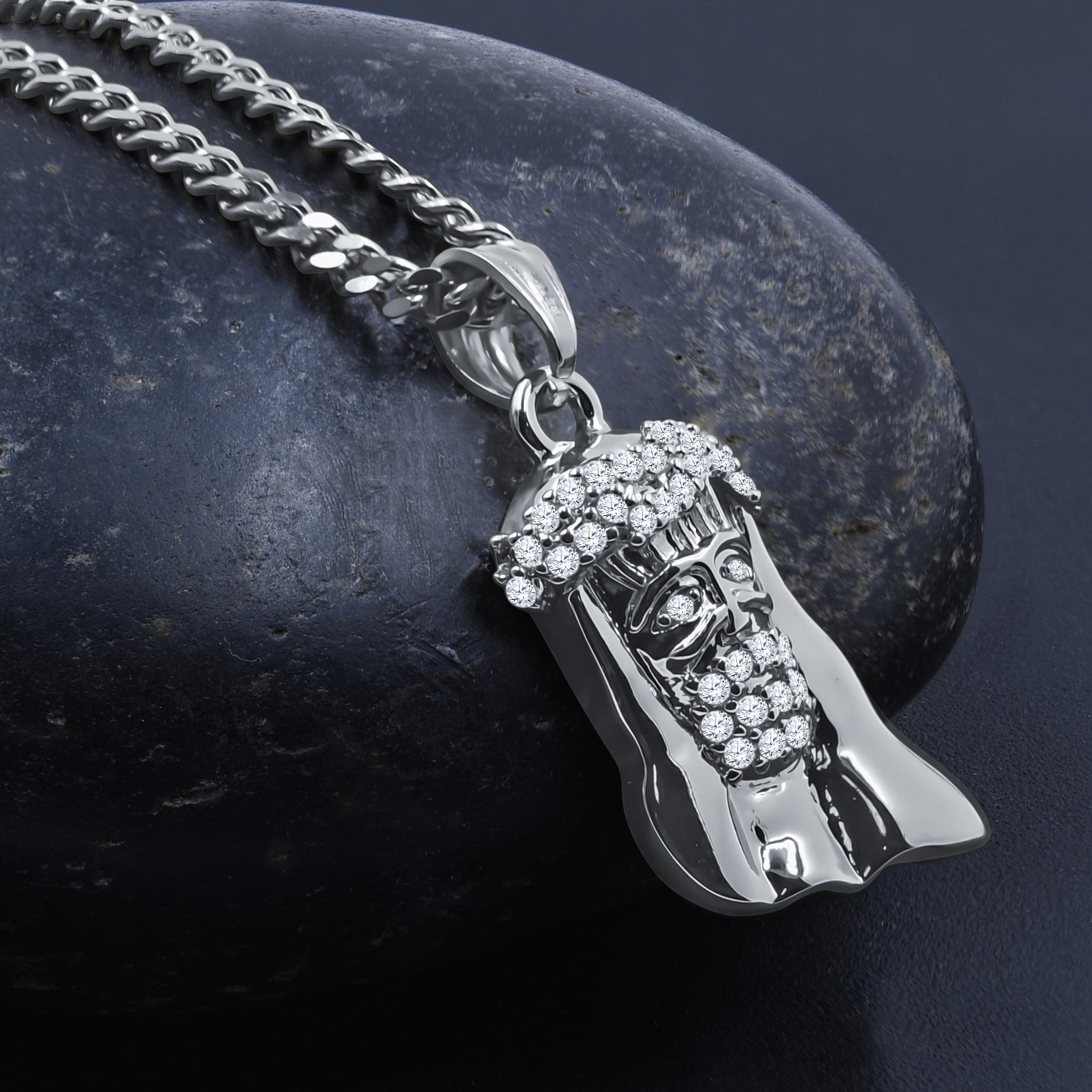 SACER STAINLESS STEEL CHAIN AND CHARM |  D912111