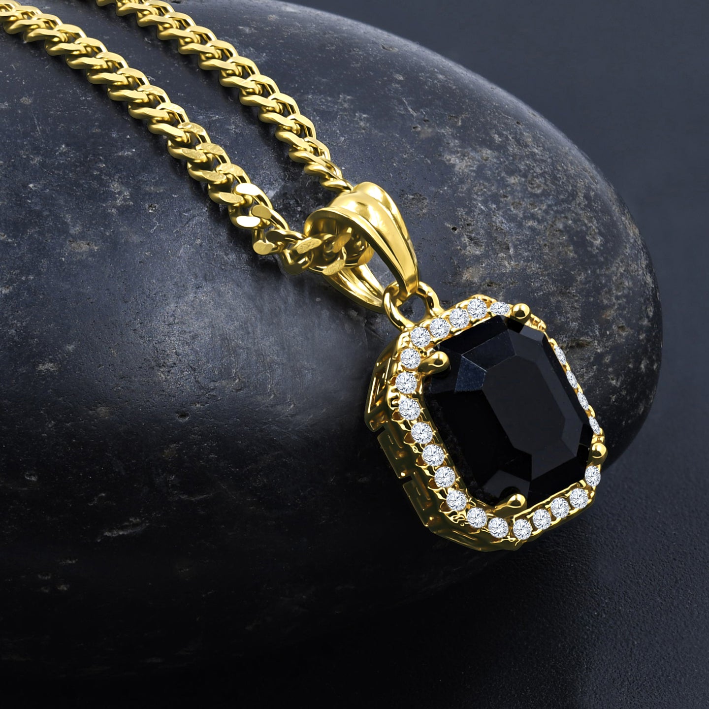 SUBLIMIS STAINLESS STEEL CHAIN AND CHARM I D913301