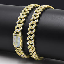 FULGIDUS 18 MM BRASS ICED OUT CHAIN CZ I 963231