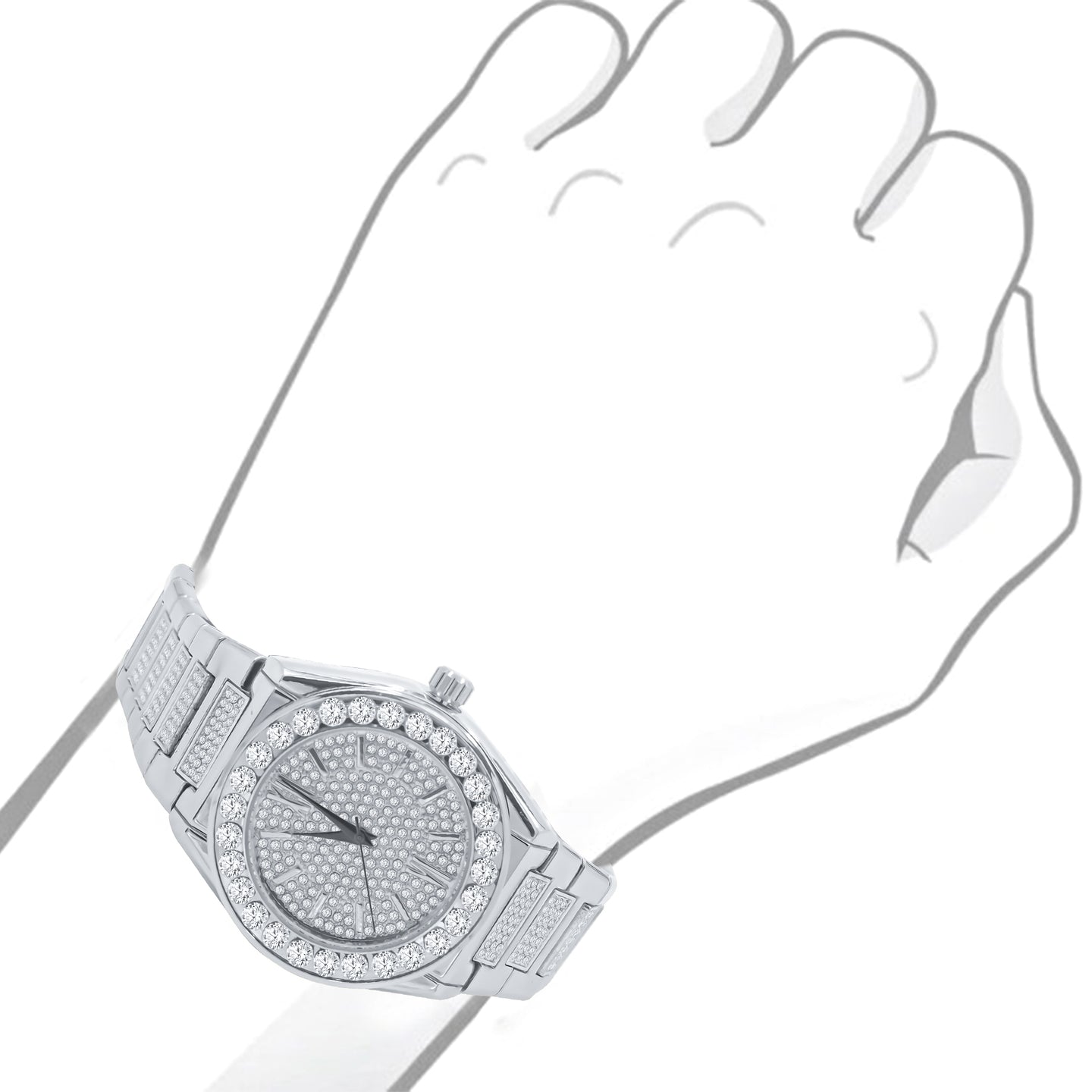 PORTENT BRASS WATCH SET  I 530901