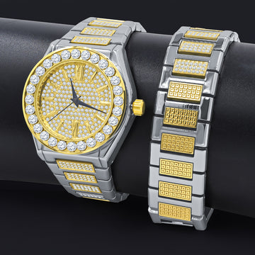 PORTENT BRASS WATCH SET  I 5309042