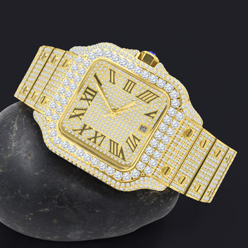 HONEYCOMB CZ STEEL WATCH I 530882