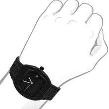 BOOGIE HIP HOP METAL WATCH CLEAR STONE |  563173