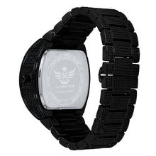 BOOGIE HIP HOP METAL WATCH CLEAR STONE |  563173