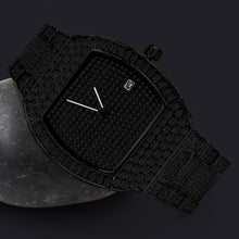 BOOGIE HIP HOP METAL WATCH CLEAR STONE |  563173