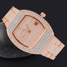 BOOGIE HIP HOP METAL WATCH CLEAR STONE  |  563175