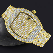 BOOGIE HIP HOP METAL WATCH CLEAR STONE  |  563172