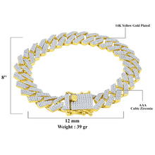 KRAUTROCK BRASS 12MM BRACELET CZ I 963351