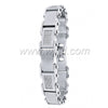 Steel Bracelet with CZ 2121-A