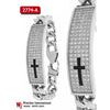 Steel Bracelet with CZ