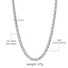 SHOWY Square Tennis Chain | 962202