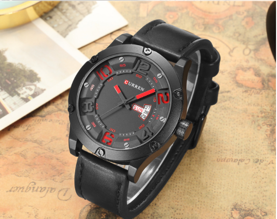STYGIAN LEATHER WATCH I 540473