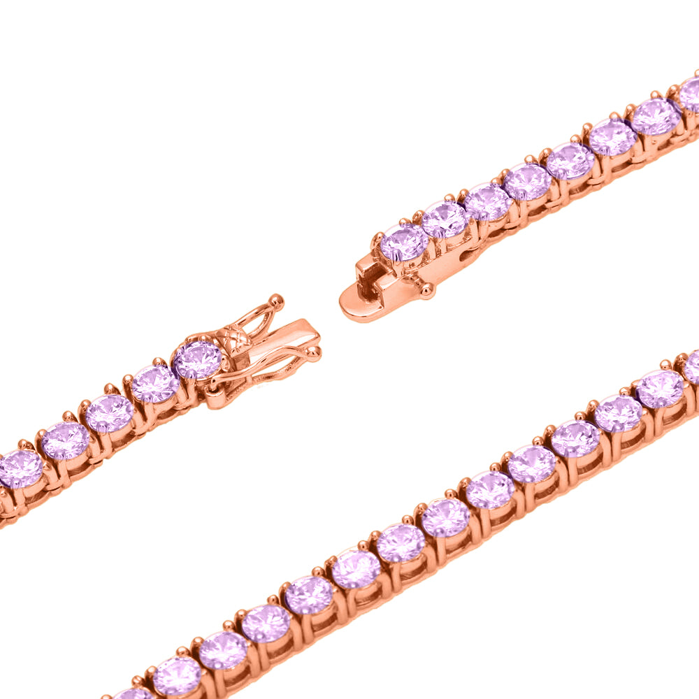 SPARKLE 925 SILVER TENNIS 3MM CHAIN I 9297733
