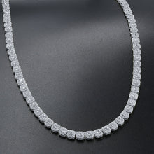 SEER SILVER MOISSANITE 6MM CHAIN   |  991521