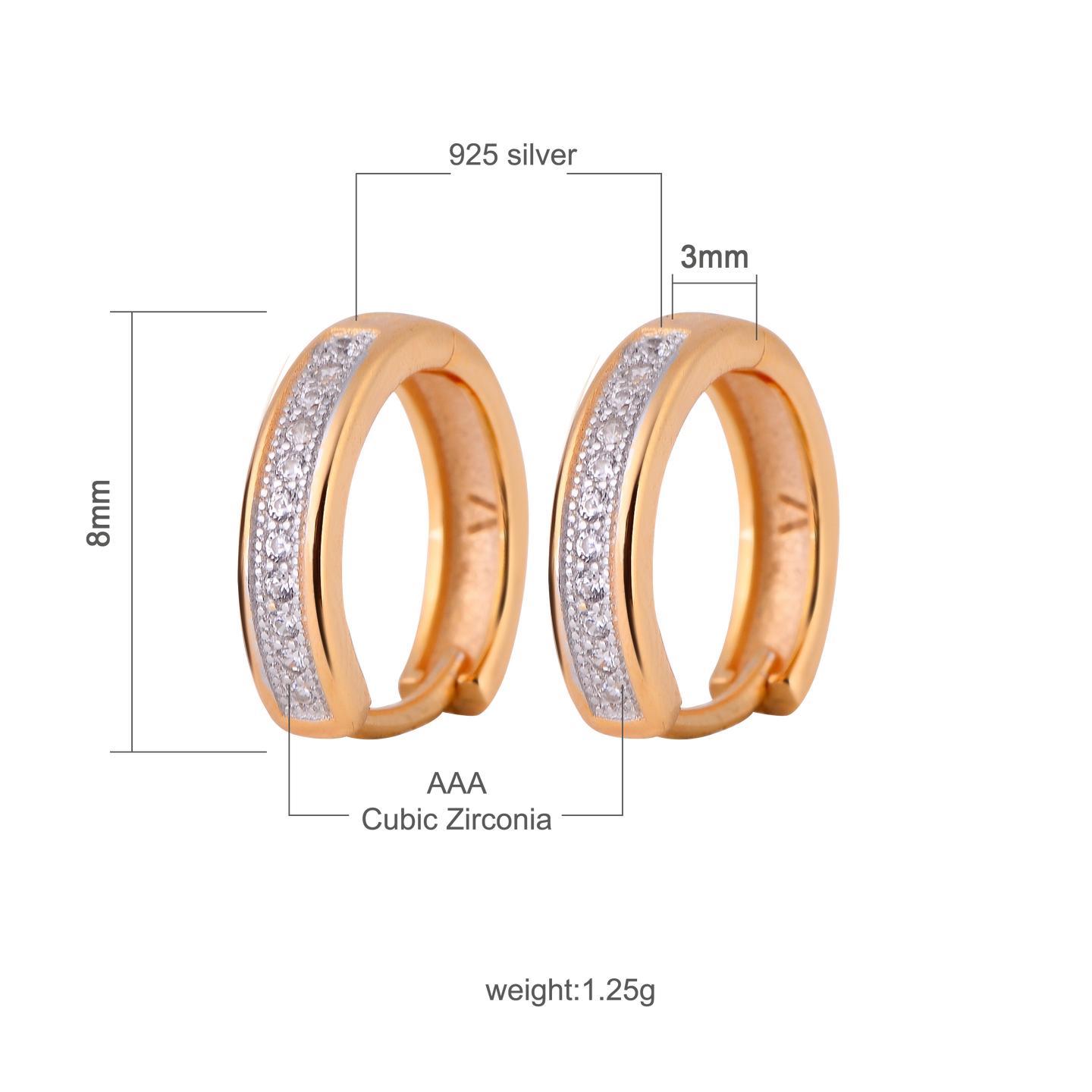 Ornament 925 EARRINGS | 9210611