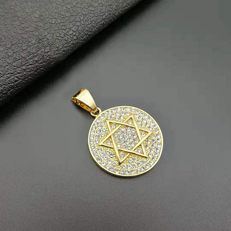 ELLIPTIC STEEL PENDANT | 939742