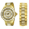 Ultra Bling Watch  & Bracelet  Set