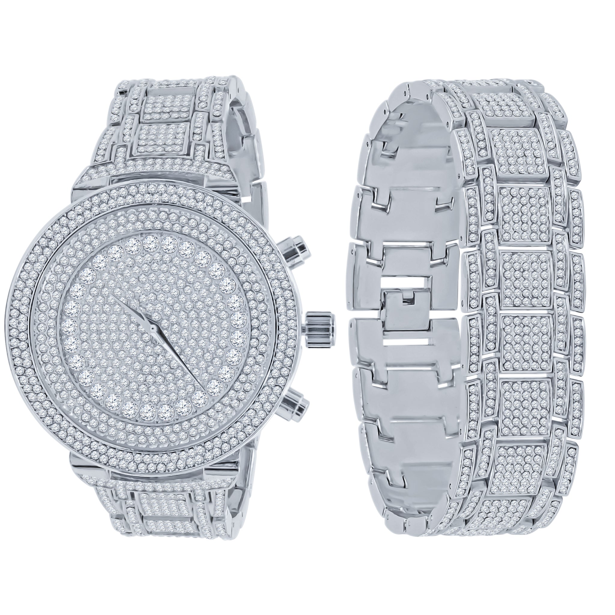 OPULENT ULTRA BLING WATCH SET | 530321