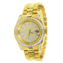 MAJESTY STEEL CZ HIP HOP WATCH  | 530482