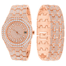 WINSOME ICED OUT WATCH & BRACELET I 530805