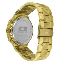 Yellow 2 Row Green Dial Iced out Bling Metal