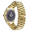 COLOSSAL MASONIC ICED METAL WATCH I 562452