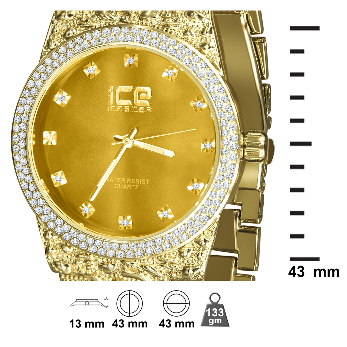 bling-metal-band-watch-562462