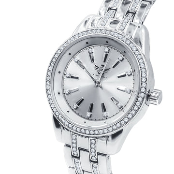 EXQUISITE Women Bling Metal Watch | 562541