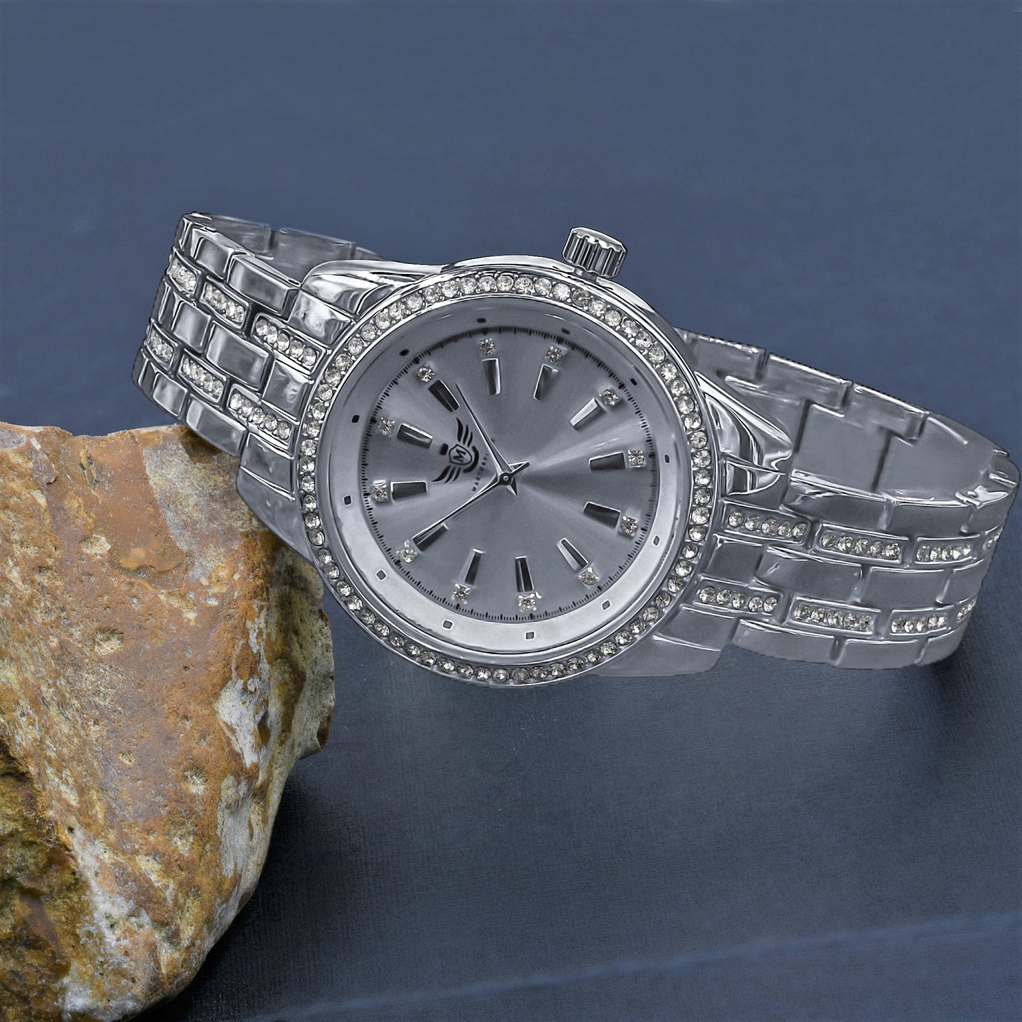 EXQUISITE Women Bling Metal Watch | 562541