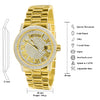 FLABBERGASTING BLING METAL WATCH I 562642