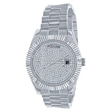 ARISTOCRATIC STEEL AUTOMATIC CZ WATCH| 562851