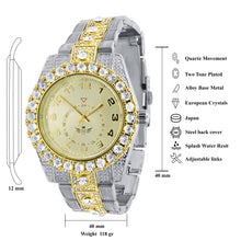 NIGHT SPARKLER HIP HOP METAL WATCH I 5630142