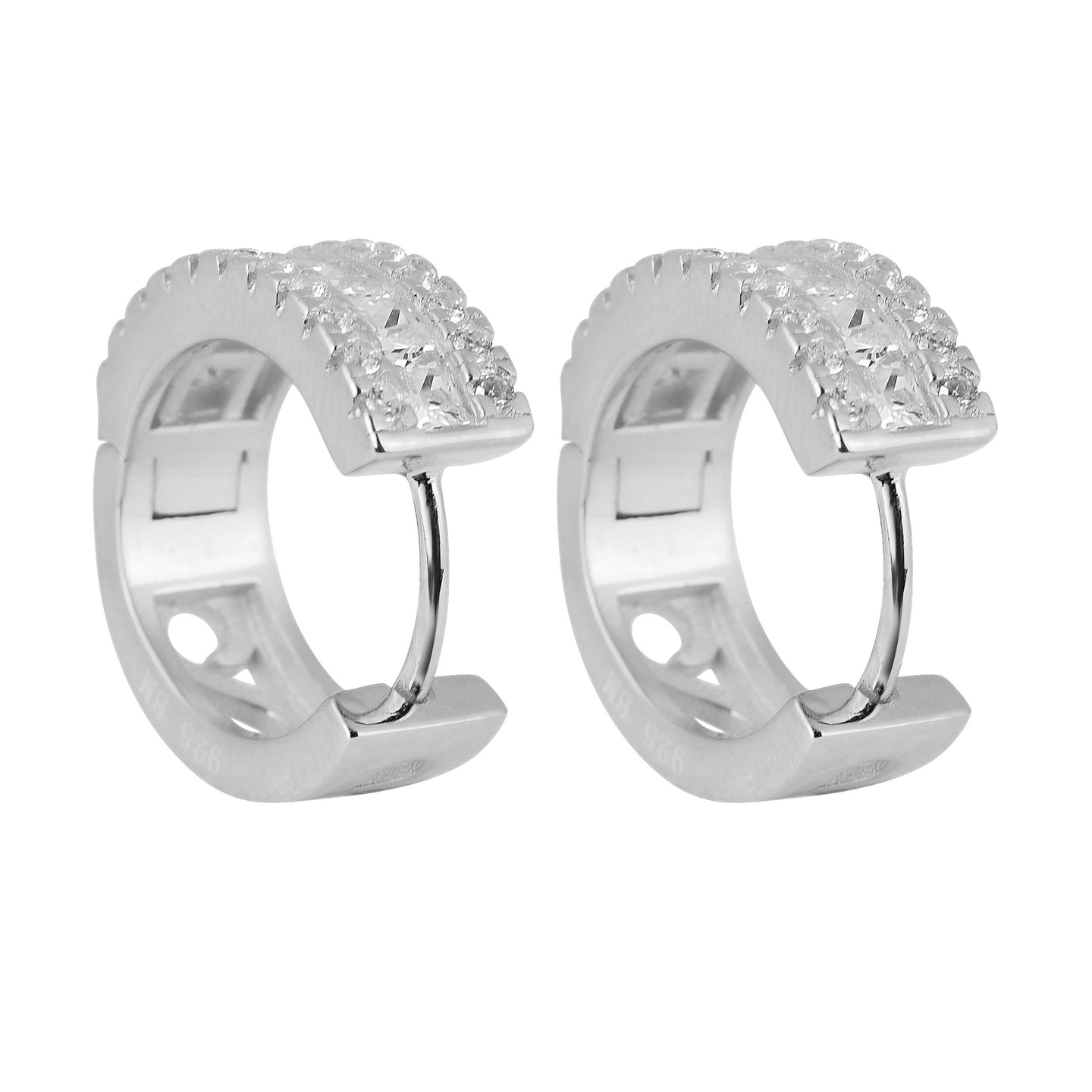 Baguette Knot 925 EARRINGS | 9210691