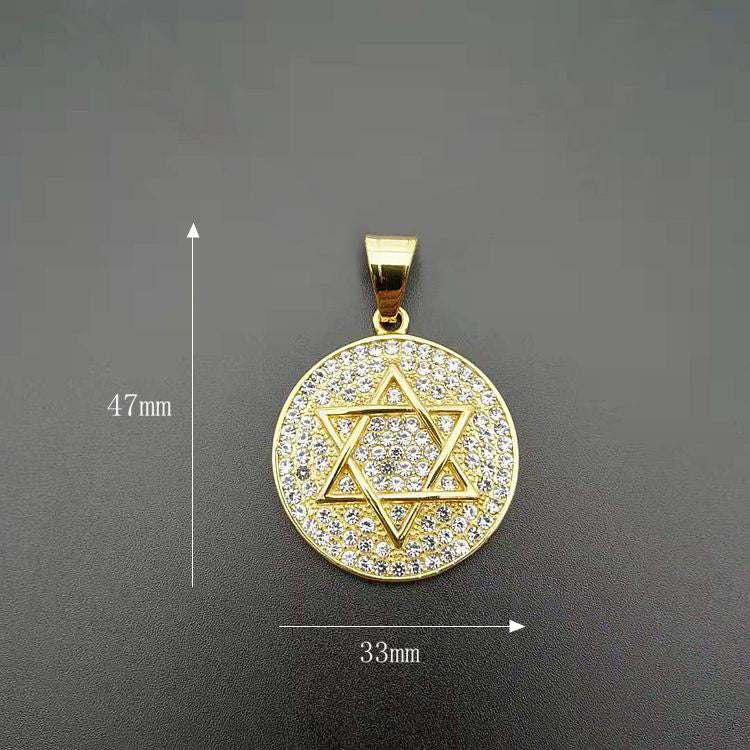 ELLIPTIC STEEL PENDANT | 939742