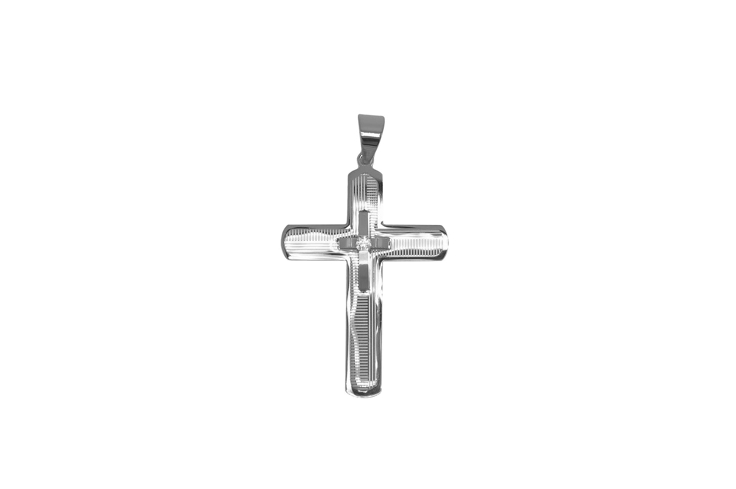 Steel-Cross-Pendant-69761