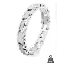 Stainless Steel bracelet with CZ 8008-1